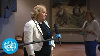 Ireland on Ukraine - Security Council Media Stakeout (24 August 2022)