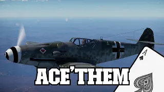 ACE'THEM #19 War Thunder Bf 109 G-14 (5k)