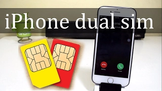 iPhone Dual Sim - NeeCoo Dual SIM Adapter