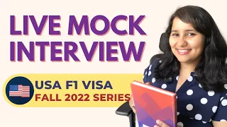 F1 Visa Mock Interview  2023 | Question bank for Fall 23 | USA student visa | Answer with me