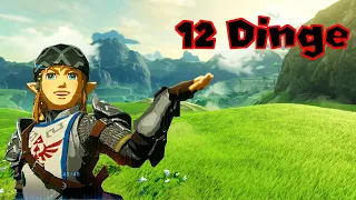 12 DINGE, die ich gerne früher gewusst hätte in #zelda #botw 😬 // TIPPS und Tricks in ZELDA BotW!!