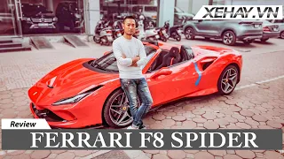 Trải nghiệm siêu xe mui trần 3.9L V8 720 mã lực - Ferrari F8 Spider |XEHAY.VN