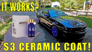 Wait, Wish.com $3 Ceramic Coating Actually Works? Mr Fix 9h Review