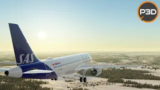 [P3D V5] A320 Flight Timelapse! | Berlin - Stockholm