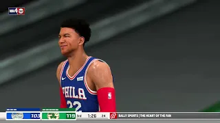 NBA 2K21 PC Mod - Boston Celtics vs Philadelphia 76ers - 2021 NBA My League Season Game