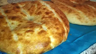 Cooking Homemade Fluffy Shiny Bread - Сountry Life Vlog Aze