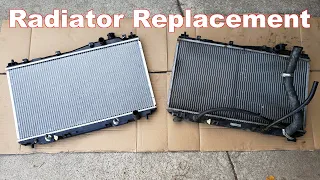 How to Replace a Radiator Honda Civic 2001-2005