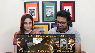 Pak Reacts to 3 Decades Of SRK | Tribute To The Legend Of Indian Cinema 2022 | SRK SQUAD