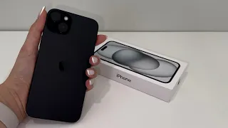 iPhone 15 plus Unboxing:Black!