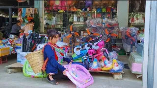 The great love of a 16-year-old single mother, buying milk and clothes for her children - Sung Luyen