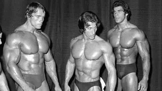 Frank Zane & Arnold Schwarzenegger🔥 Titans Clash   Ultimate Bodybuilding Legacy