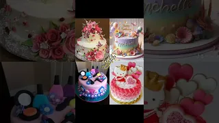 Beautiful & colourful cake designs || wonderful cakes design#2024 YouTube# video.