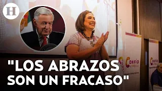 Xóchitl Gálvez critica estrategia de seguridad de AMLO: "la política de abrazos es un fracaso"