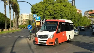 Circulación autobús 7A 2648 Monbus TMP (Murcia) Mercedes Benz Sprinter 519CDI - Murcia (Agosto 22)