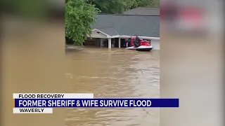 Former Sheriff, wife survive Waverly flood