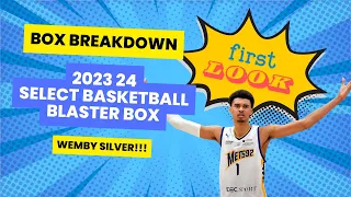 First Look - 2023 24 Panini Select Basketball Blaster Boxes #sportscards #cardcollector