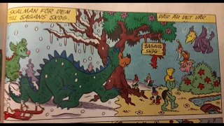 bamse högläsning. bamse och elddrakarna