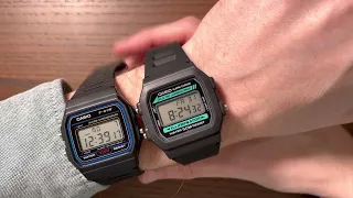 Casio W86 vs F91 (and why I’m sticking with the F91 despite the improvements)