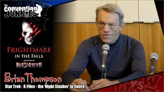 Brian Thompson (Star Trek, X-Files, Night Slasher in Cobra) Frightmare in the Falls 2022 Q&A Panel