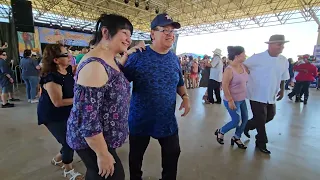 Puro Conjunto Style Dancing @ Tejano Conjunto Festival 2024