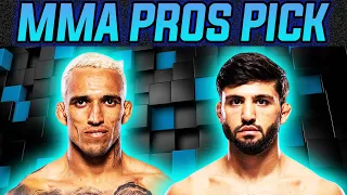 MMA Pros Pick ✅ Charles Oliveira vs. Arman Tsarukyan - Part 1 👊UFC 300