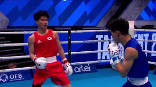 Boxing WC 2023 60KG SUH MINJE KOR vs OOHASHI REN JPN HL