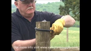 How to build a Gallagher Horse / Equine Electric Fence