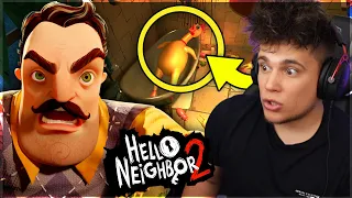 SĄSIAD UKRYŁ W ŁAZIENCE... XD- Hello Neighbor 2 DEMO