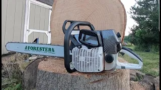 Holzfforma G660PRO review and aggressive break in. Stihl 660 066 28" Bar