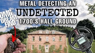 Metal Detecting 1700's Hall Ground | OMG Dream Find | GIANT Georgian Silver Coin | XP Deus 2