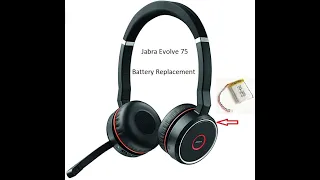 Jabra Evolve 75 Battery Replacement