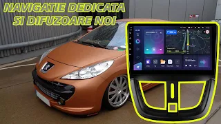 NAVIGATIE DEDICATA SI DIFUZOARE NOI PE PEUGEOT 207!