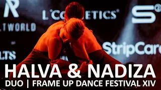 HALVA & NADIZA (FRONT ROW) - DUO | FRAME UP DANCE FESTIVAL XIV