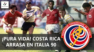 ELIMINATORIAS ITALIA 90 | COSTA RICA AL MUNDIAL POR PRIMERA VEZ | HISTORIA DE LOS MUNDIALES