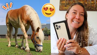 Nieuwe telefoon en Hippische Ondernemer van het Jaar! | felinehoi VLOG #588