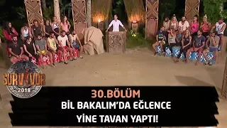 Bil Bakalım'da eğlence yine tavan yaptı! Kraker için yarıştılar... | 30. Bölüm | Survivor 2018