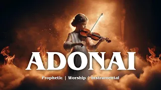 Prophetic Warfare Violin Instrumental / ADONAI / Background Prayer Music