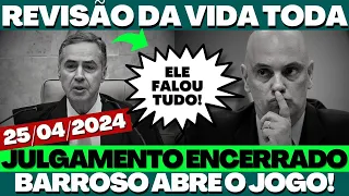 🚨BOMBA NO INSS! BARROSO QUEBRA SIGILO E FALA SOBRE REVISÃO VIDA TODA e ROSA WEBER ANUNCIA seu VOTO