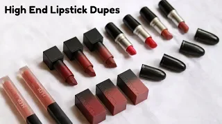 High End Lipstick Dupes | HUDA BEAUTY, MAC, ETC | Madhushree Joshi