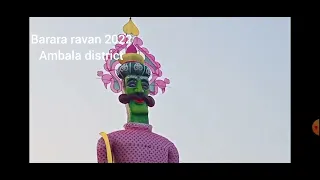 Barara ravan 2022 Ambala district || Aaryan Garg