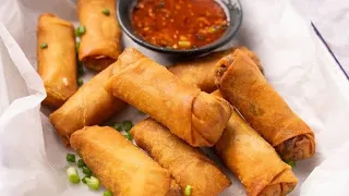 Veg Spring Roll. Make instantly in 10 minutes