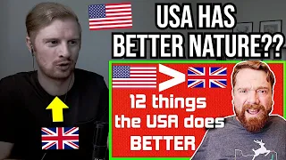 Reaction To What Does AMERICA do better than BRITAIN