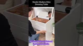 modern mini vanity table