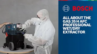 All about the GAS 35 H AFC Professional wet/dry extractor