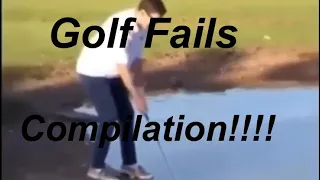 Funny Golf Fails Compilation!!! | golfeRules