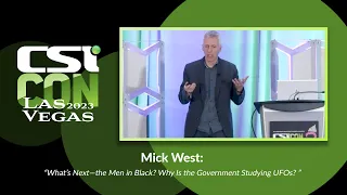 What’s Next, The Men in Black? Why the Government is Studying UFOs | Mick West