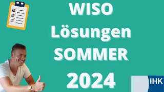 WISO Lösungen Sommer 2024