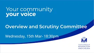 Overview and Scrutiny Committee  - 15th Mar 2023