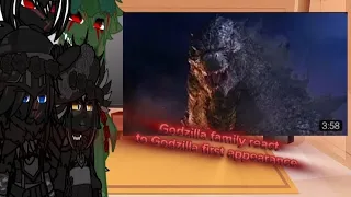 Godzilla family react to Godzilla first appearance