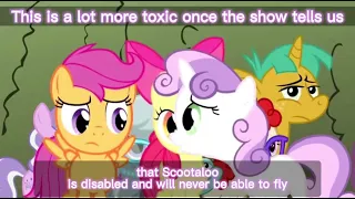 Sweetie Belle is an ableist